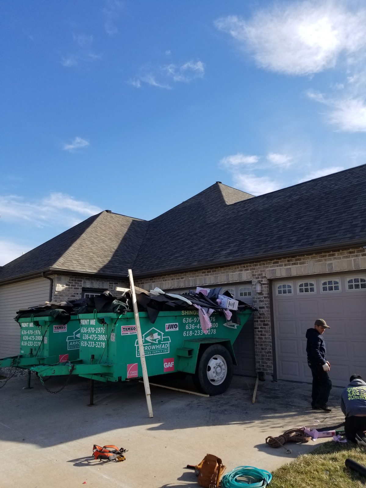 Finished roof system